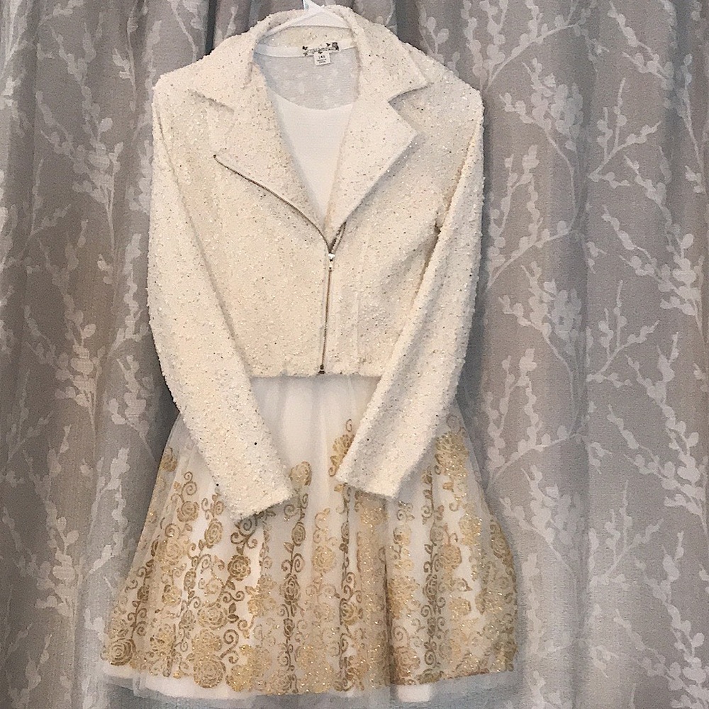 Knitworks Holiday Dress & Jacket